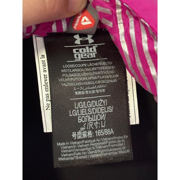 Under Armour Vest Jacket Cold Gear Infrared Womens Size Large New - Picture 4 of 5